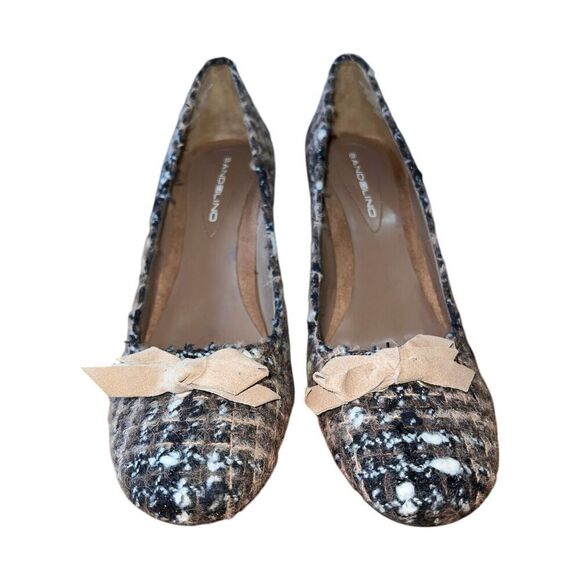 Bandolino Camilla Light Brown Fabric Round Toe Womens Size 10M NEW WITH BOX - Picture 2 of 13